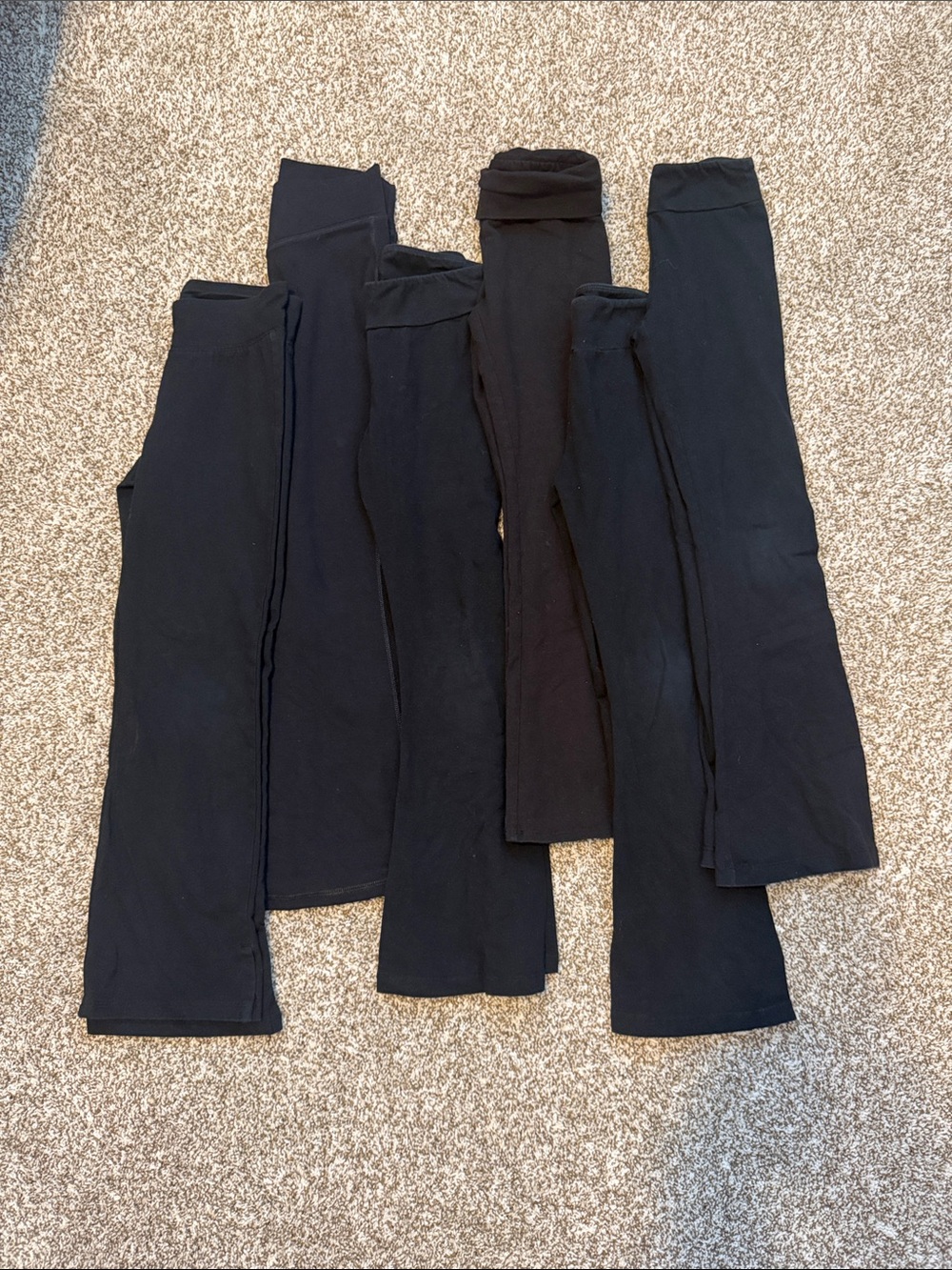 GAP, Old Navy, Cat & Jack, Art Class - Kids Girls Black Legging Bundle - M (8)